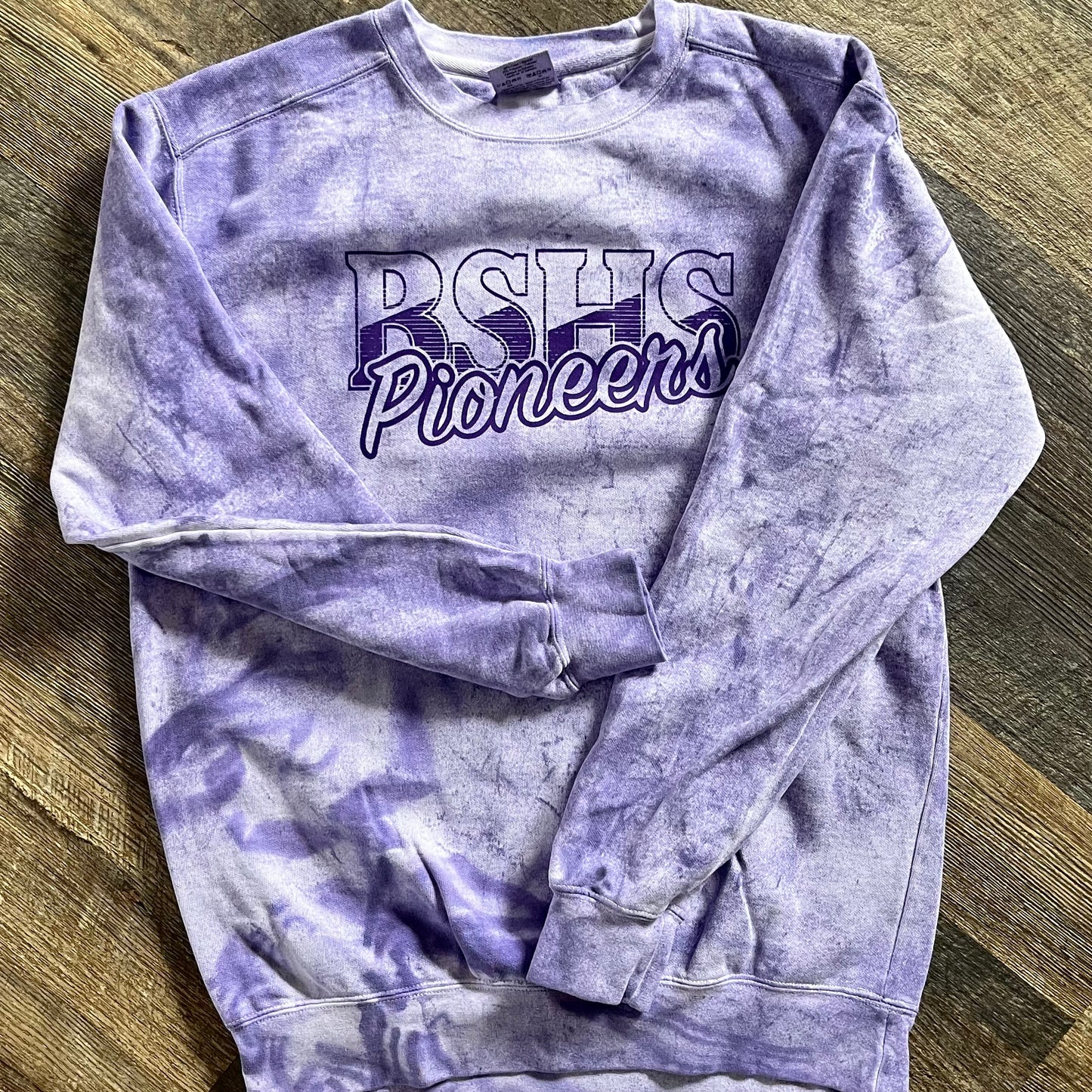 Big Sandy Pioneers Colorblast Crewneck Sweatshirt
