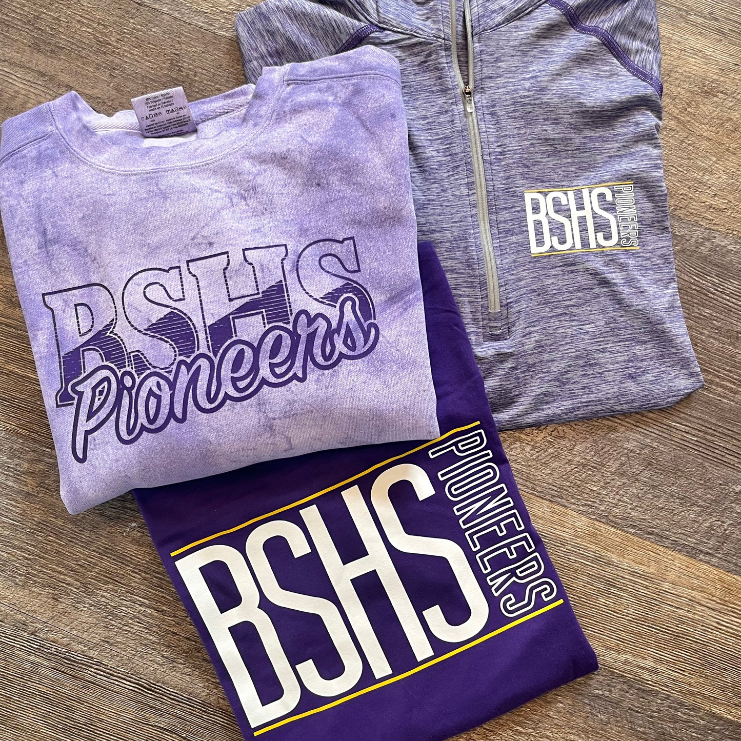 Big Sandy Pioneers Colorblast Crewneck Sweatshirt