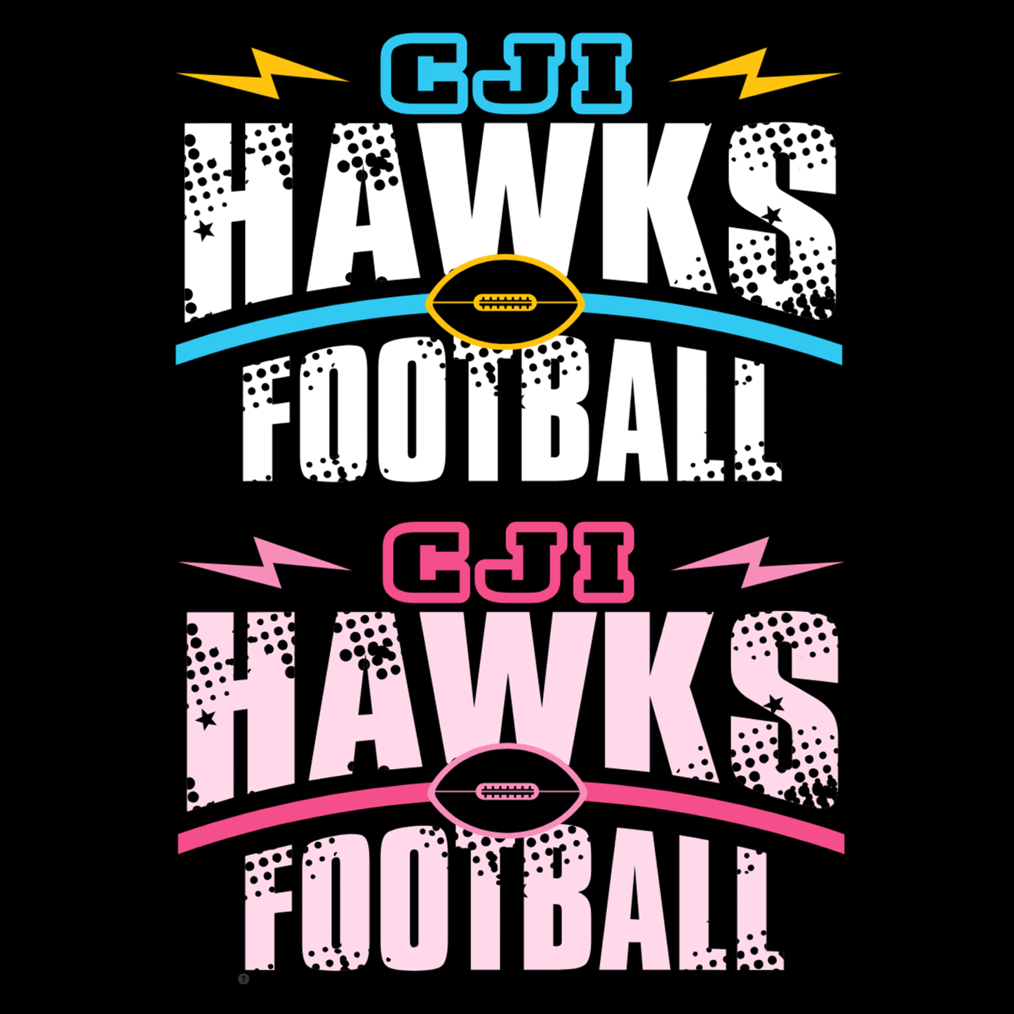 Hawks Football 1/4 Zip