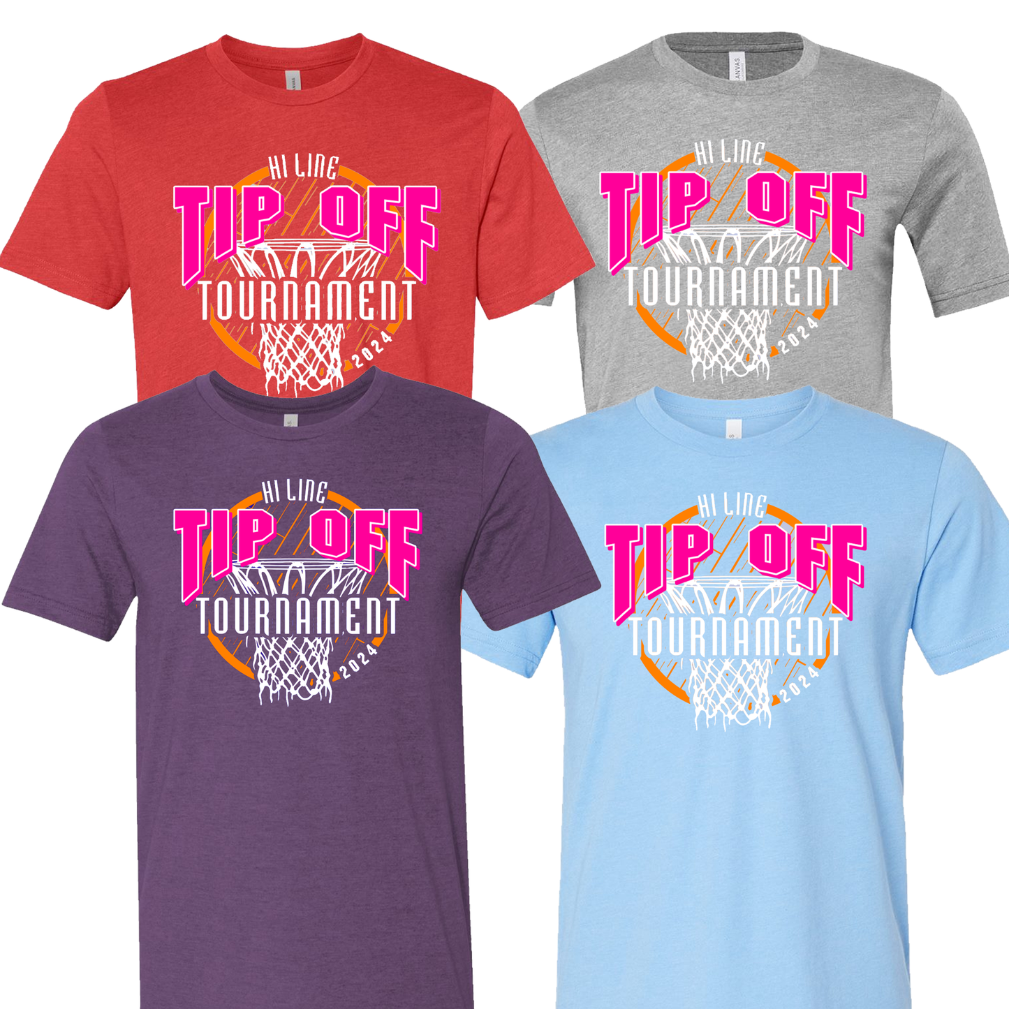 2024 Hi Line Tip Off Tournament Short Sleeve Tee