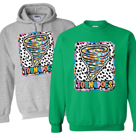 Tornado Graffiti Sweatshirt- Youth and Adult