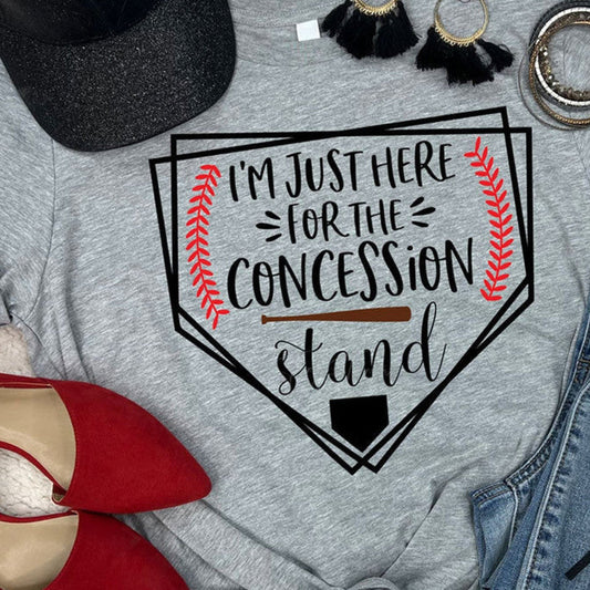 YOUTH Baseball Concessions Tee or Sweatshirt