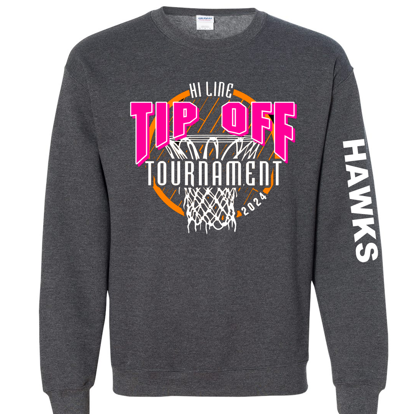 2024 Hi Line Tip Off Tournament Crewneck Sweatshirt