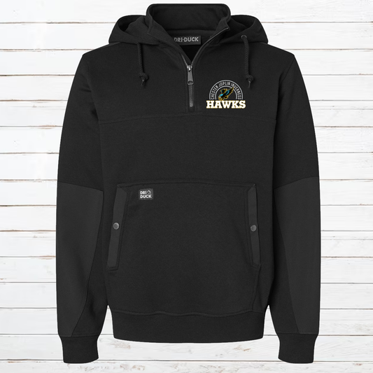 Men's Quarter Zip Hawk Pullover