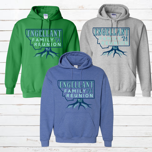 Engellant Family Reunion Hooded Sweatshirt