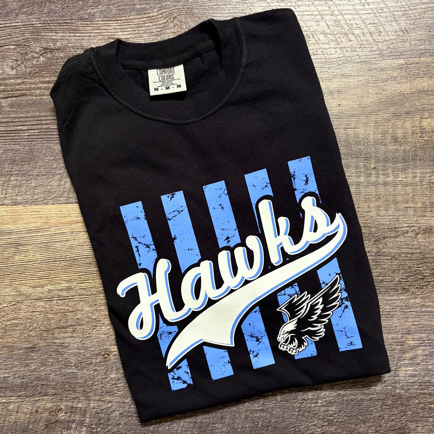 Striped Hawks Adult and Youth Short Sleeve Tee