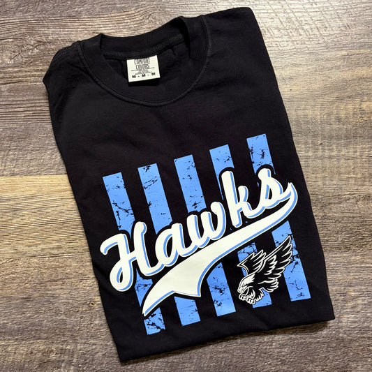 Striped Hawks Adult and Youth Short Sleeve Tee
