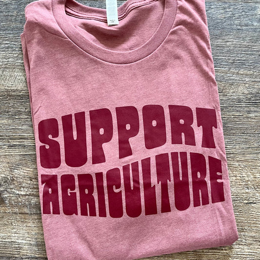 Retro Support Agriculture Tee