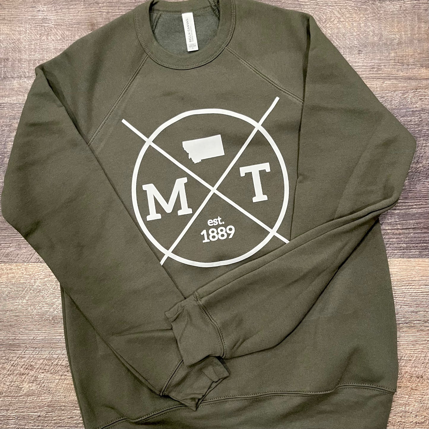 Montana Compass Crewneck Sweatshirt