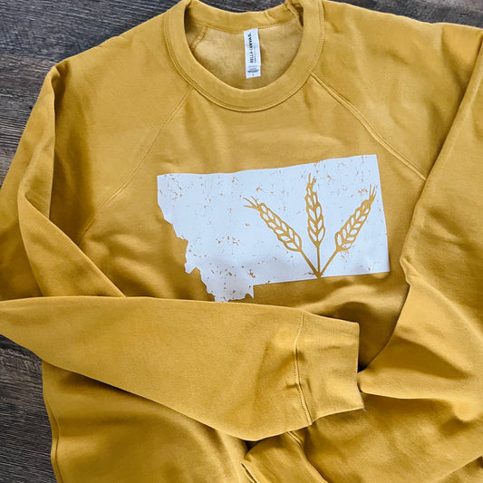 Montana Harvest Nights Crewneck Sweatshirt
