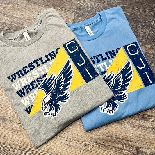 Hawks Wrestling Short Sleeve