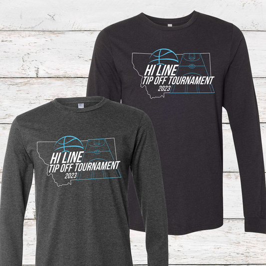 Hi Line Tip Off Tournament Long Sleeve Tee