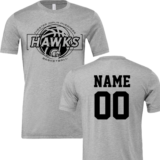 Customized Hawks Basketball Top- Multiple Style Options