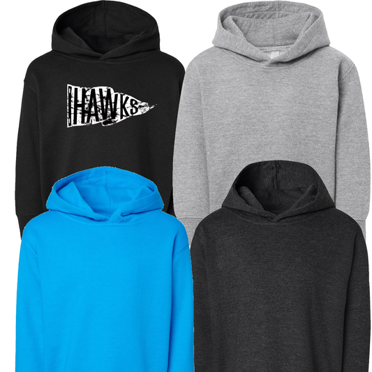 Hawks Pennant Toddler Hoodie