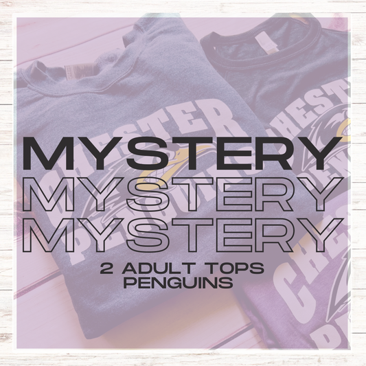 ADULT Chester Penguins Mystery Tops