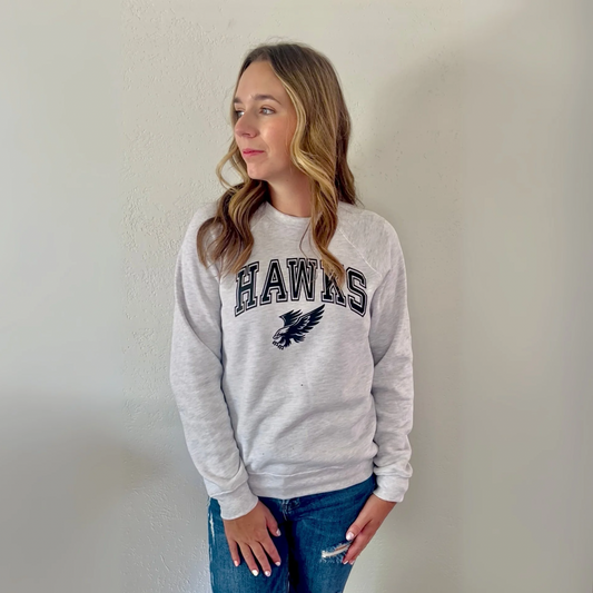 Hawks Home Team Tee and Sweatshirt