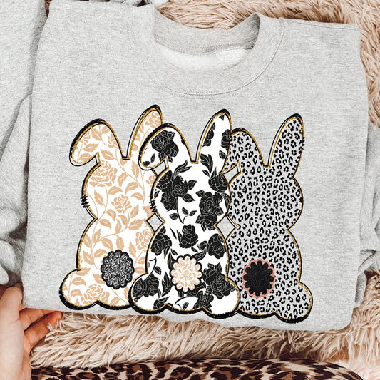 Neutral Lace Bunny Top