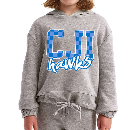 Youth CJI Hawks Cinched Sweatshirt
