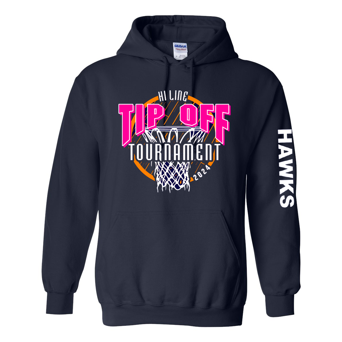 2024 Hi Line Tip Off Tournament Hoodie