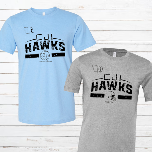 Hawks Sports Short Sleeve Tee