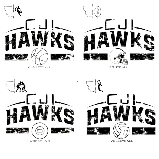 Hawks Sports Short Sleeve Tee