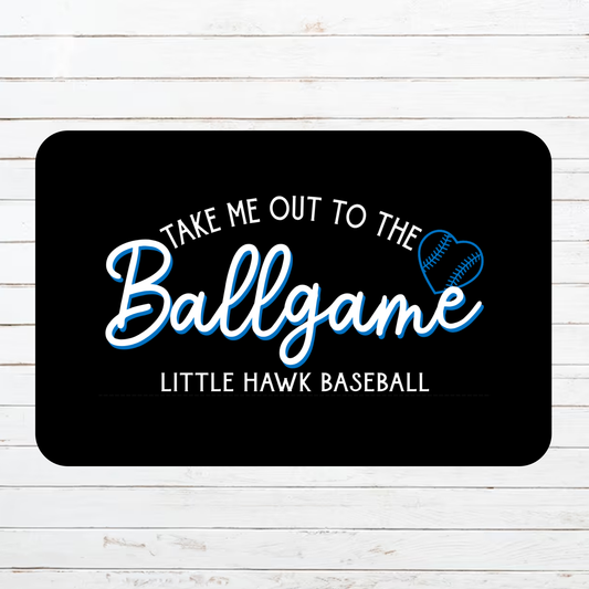 Take Me Out to the Ball Game Hawks Baseball Sweatshirt