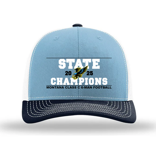 Hawks Football State Champions Trucker Hat