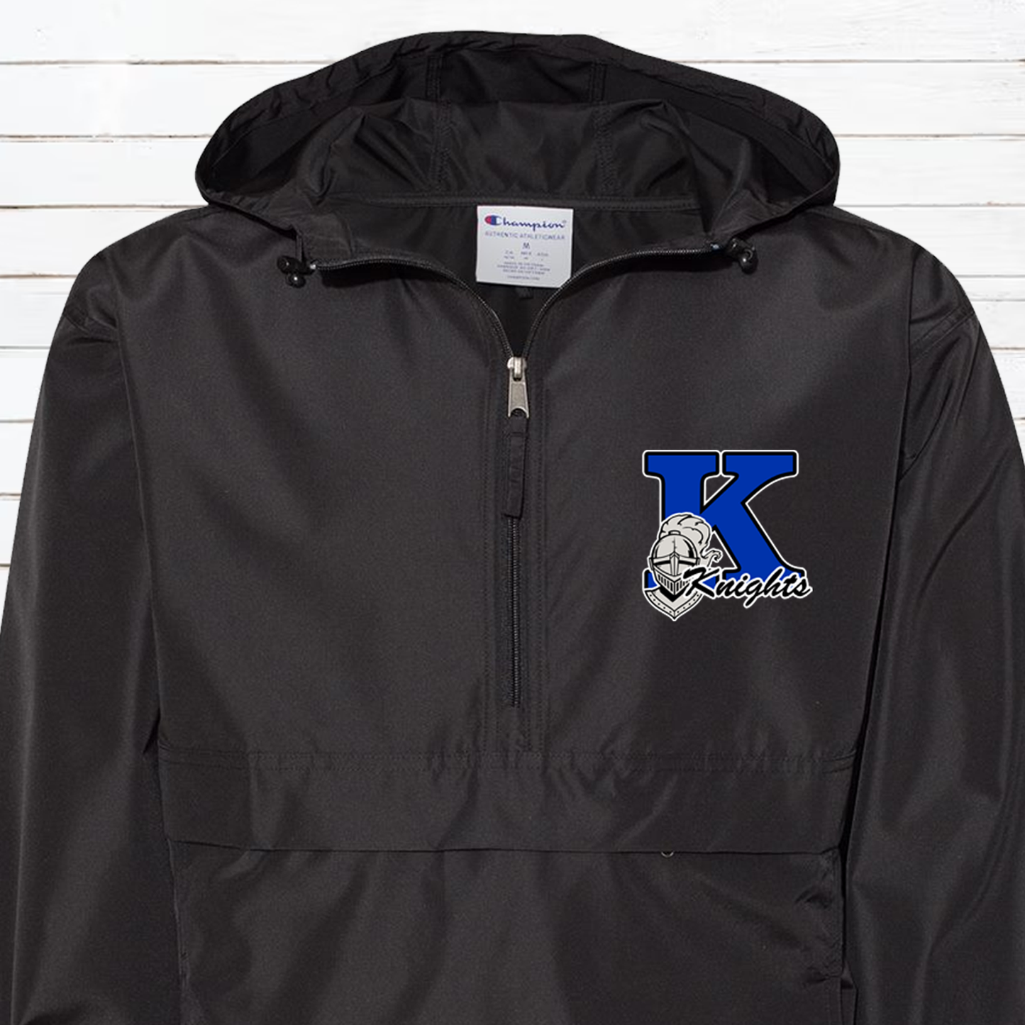 Knights Champion Windbreaker Half Zip Pullover