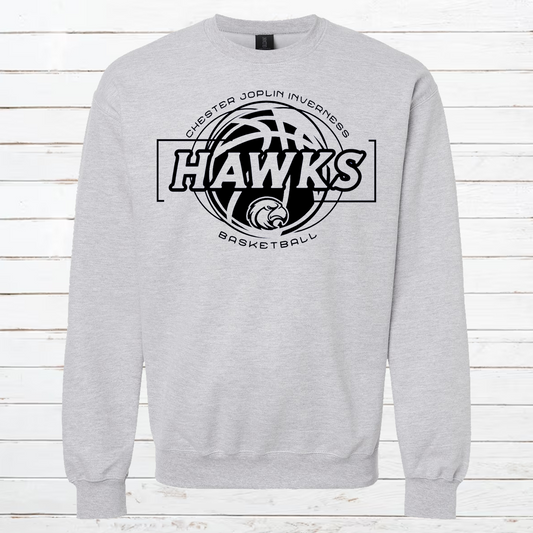 Hawks Basketball Hoodie and Crewneck Sweatshirt