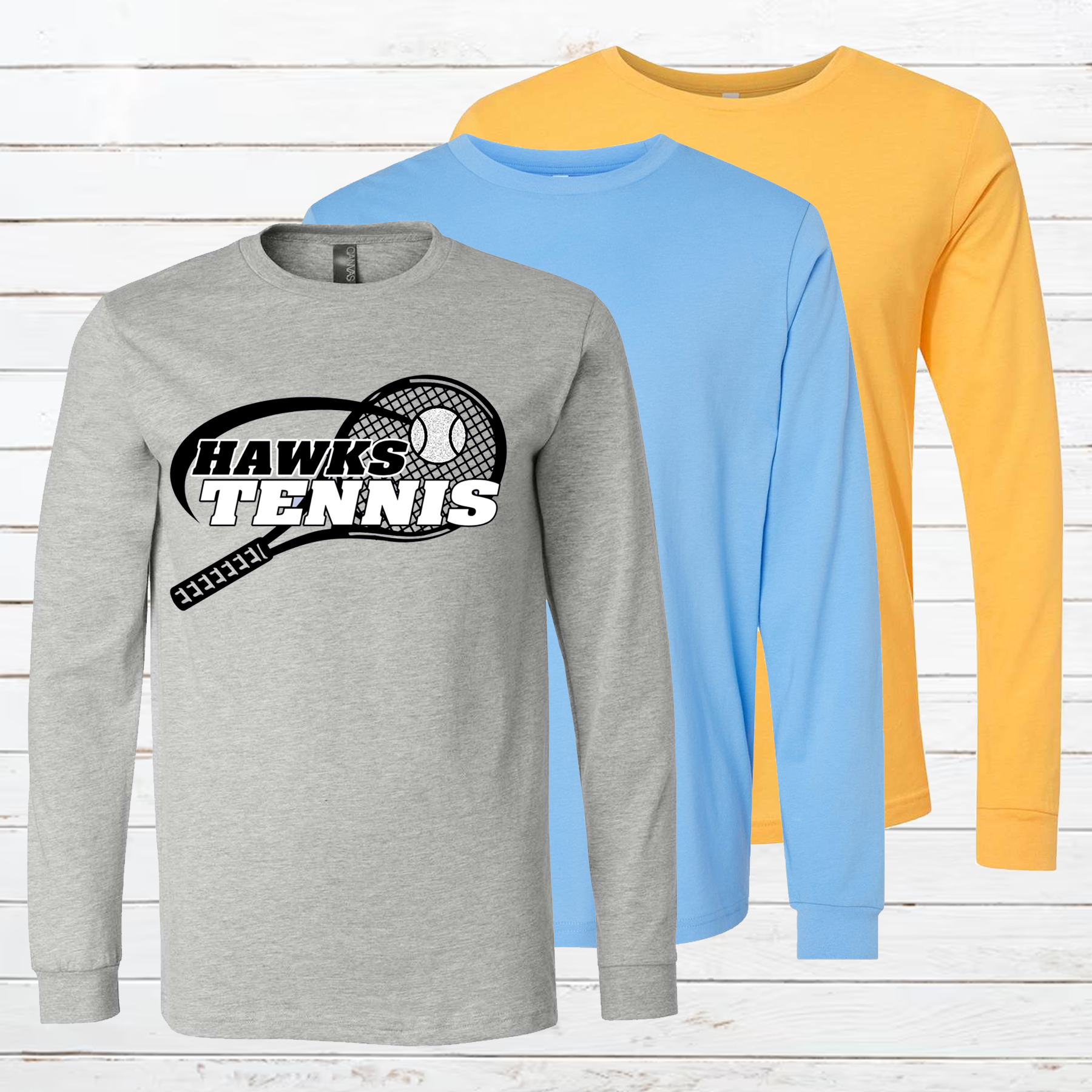 Hawks Tennis Long Sleeve – Cows and Crayons