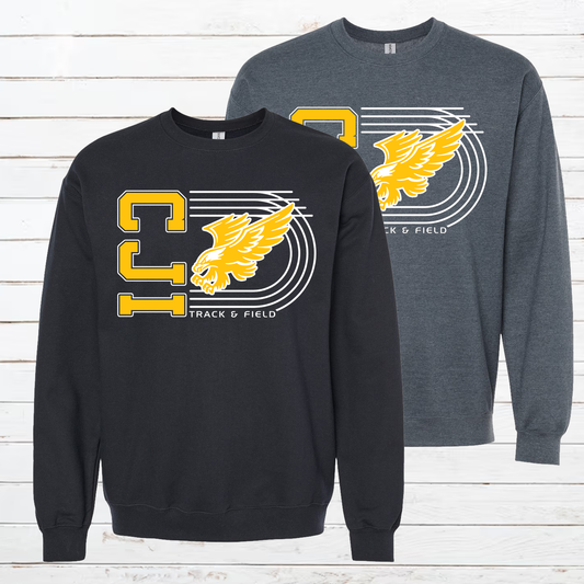 CJI Hawks Track Crewneck Sweatshirt