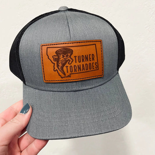Youth Turner Tornadoes Leather Patch Hat