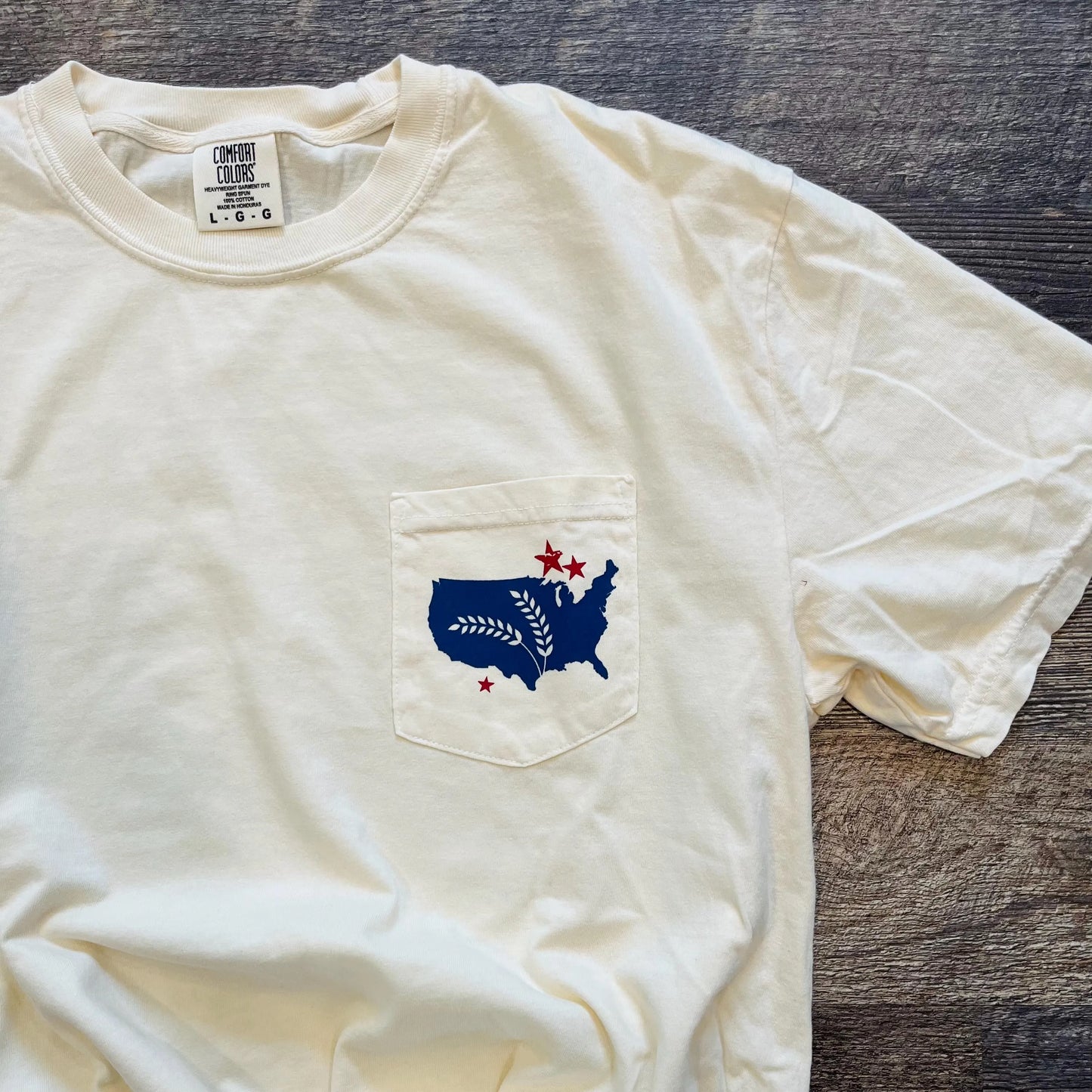 American Farmer Short Sleeve Pocket Tee