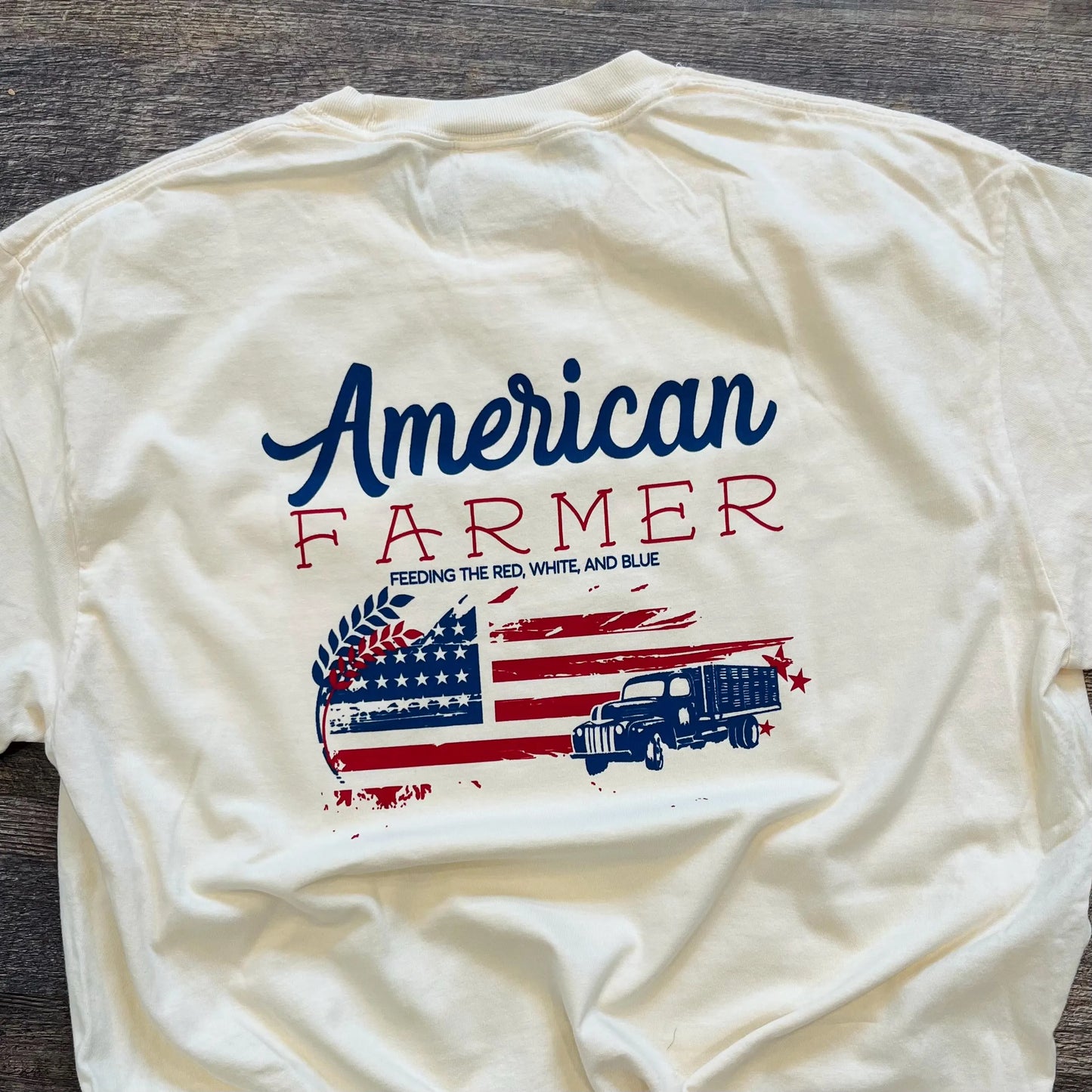 American Farmer Short Sleeve Pocket Tee