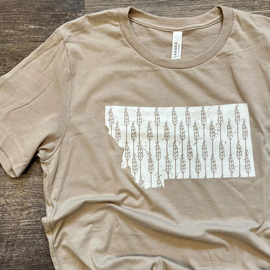 Montana "Wheat Repeat" Short Sleeve Tee