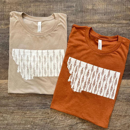 Montana "Wheat Repeat" Short Sleeve Tee