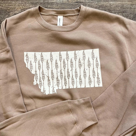 Montana "Wheat Repeat" Crewneck Sweatshirt