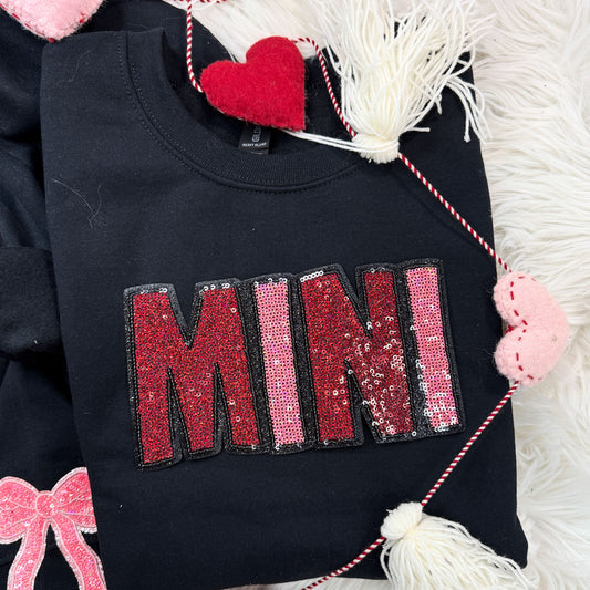 Mini Sequin Crewneck Sweatshirt