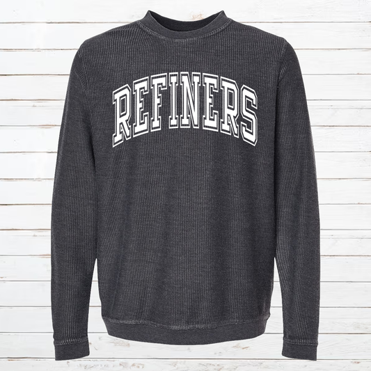 Collegiate Corduroy Knit Pullover- Refiners