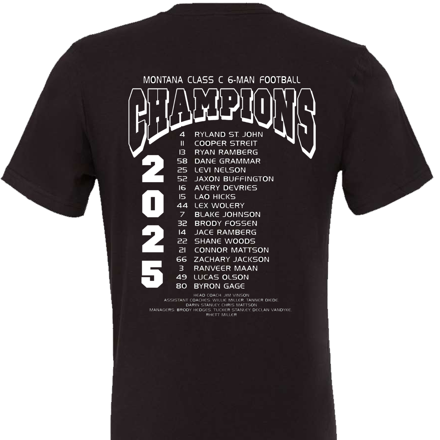 CJI Hawks STATE CHAMPS Apparel