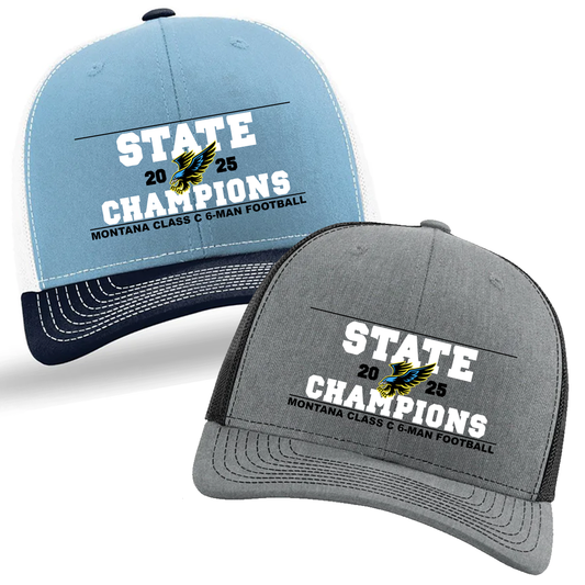 Hawks Football State Champions Trucker Hat