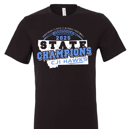 CJI Hawks STATE CHAMPS Apparel