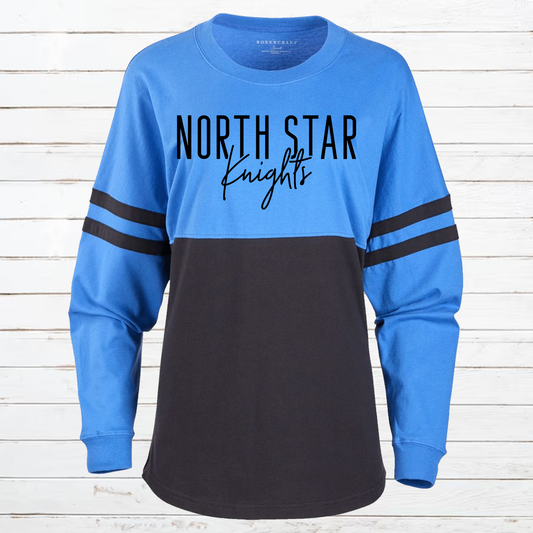 North Star Knights Varsity Stripe Long Sleeve