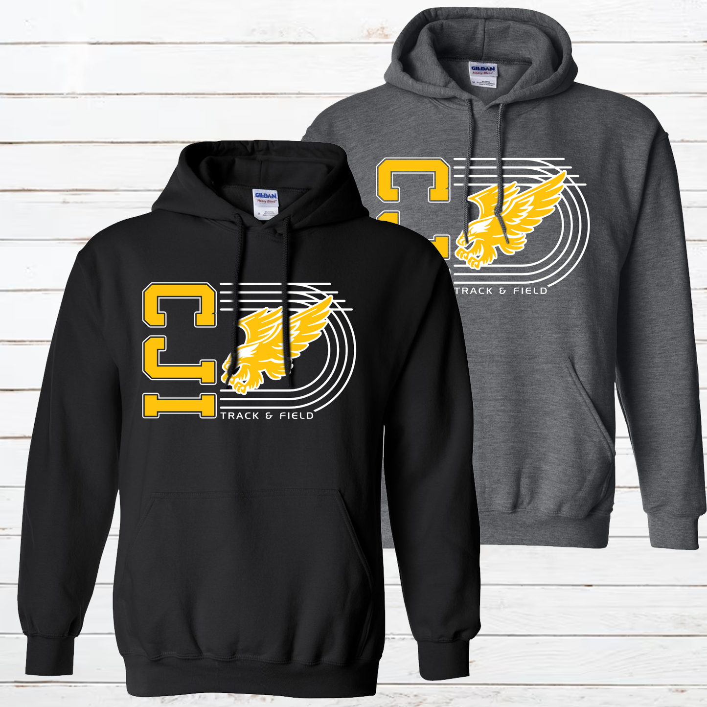 CJI Hawks Track and Field Hoodie