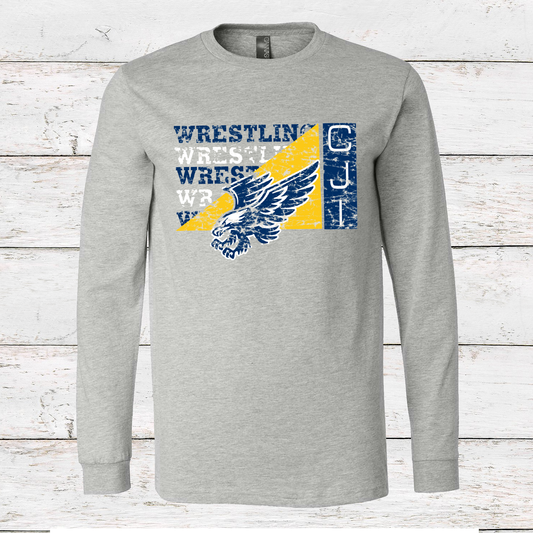 Hawks Wrestling Long Sleeve Tee