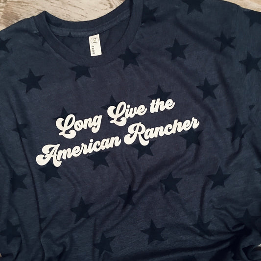 Long Live the American Rancher Retro Star Tee